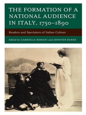 cover image of The Formation of a National Audience in Italy, 1750–1890